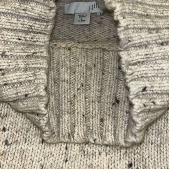 J.Jill knit wool blend Shirt L petite - Picture 5 of 12